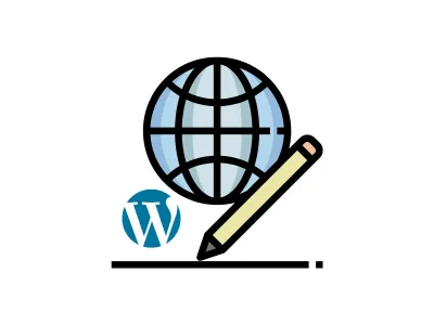 WordPress website designing and blogging training illustration – iConnectDM Ghaziabad