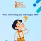Illustration of a boy thinking with a question mark, representing crawling and indexing in SEO - iConnectDM