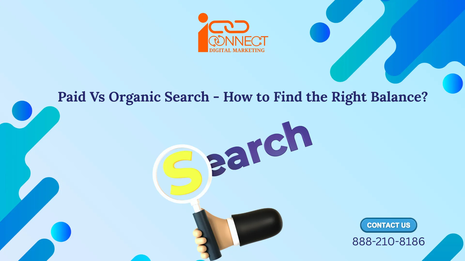 Paid vs Organic Search showing the difference between paid ads and organic SEO results