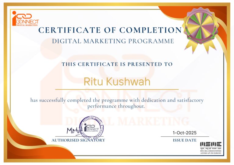 Digital-Marketing-Course-Certificate-by-iconnectdm-ritu
