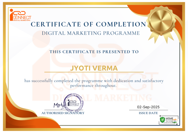 Jyoti-Verma-Digital-Marketing-Course-Certificate-by-iconnectdm