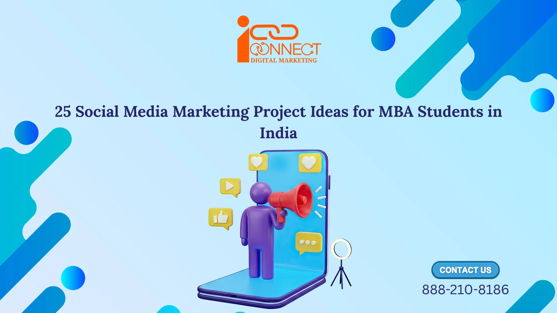 Social Media Marketing Project Ideas for MBA students in India with practical marketing and analytics projects