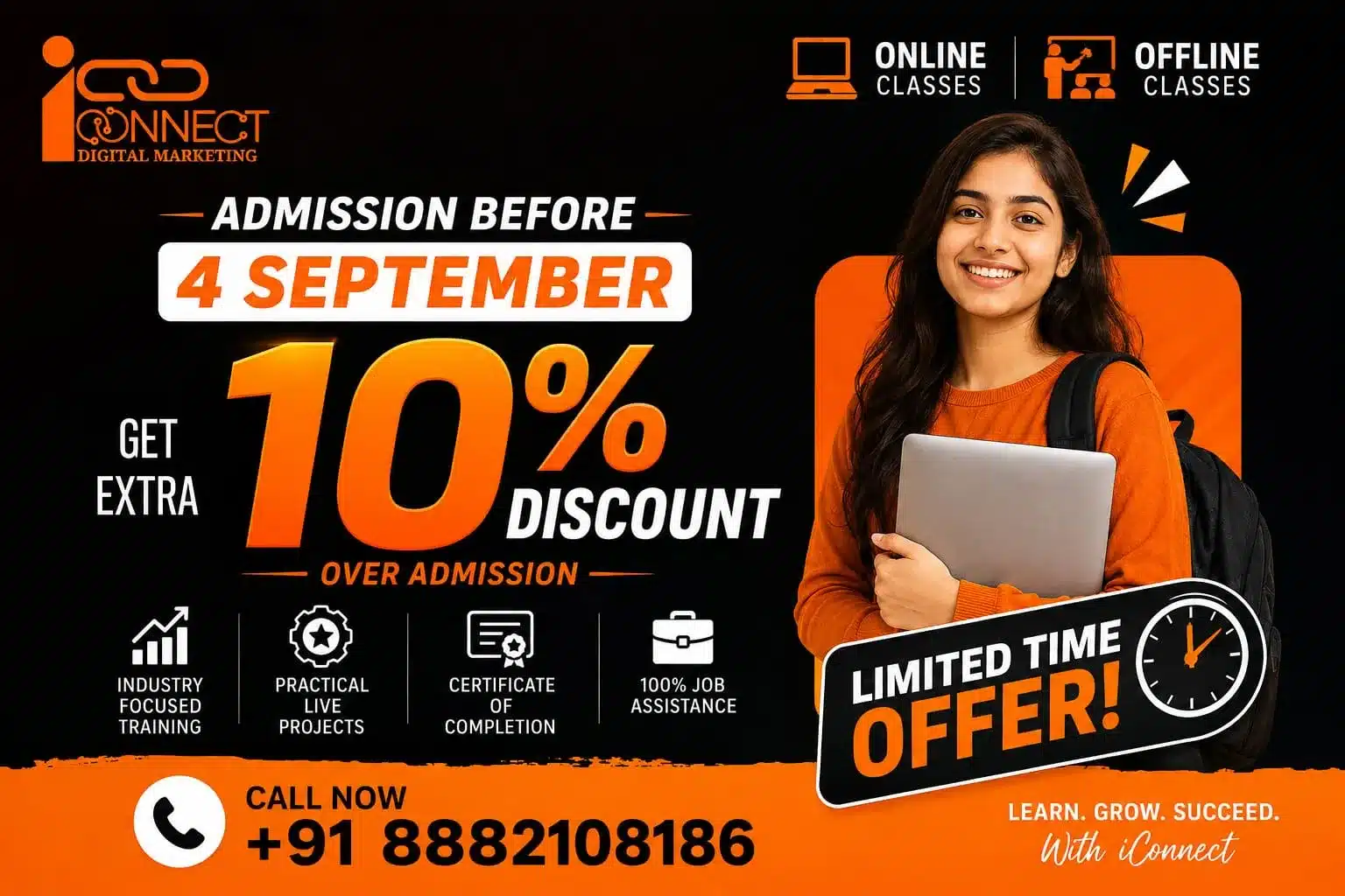 iConnect Digital Marketing Admission Offer