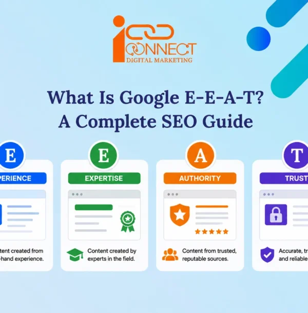 Google E-E-A-T showing experience, expertise, authority, and trust in SEO