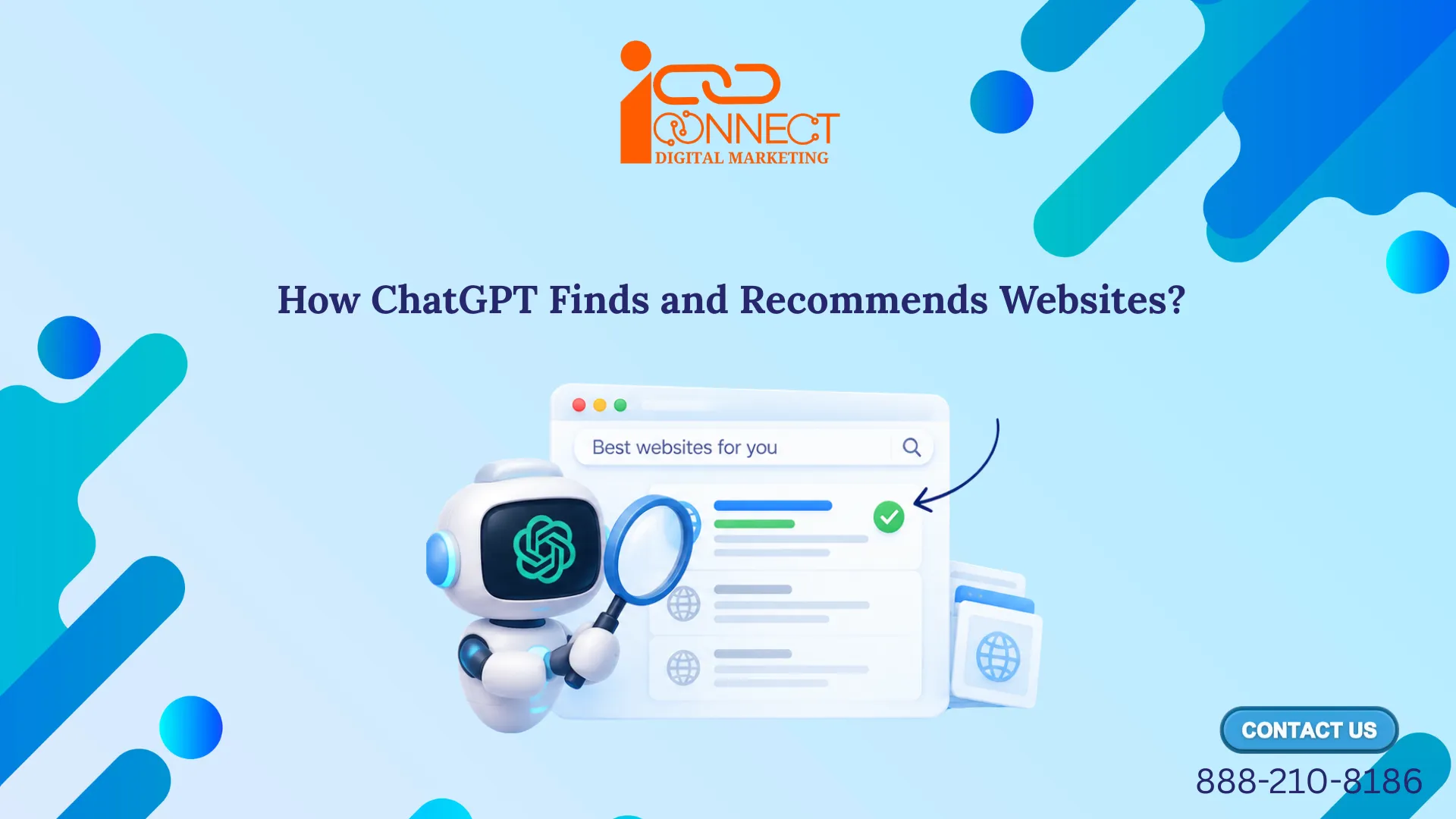 How ChatGPT finds and recommends websites through AI-powered search