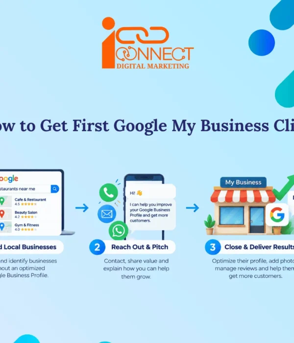 How to get your first Google Business Profile client by finding local businesses, reaching out and delivering results